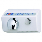 World Dryer Nova® 5 Series Surface Mounted Push-Button Hand Dryer White 120V