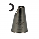 Ateco Half Moon 5⁄16" Stainless Steel Piping Tip