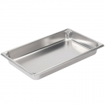 Jacob's Pride® Super Pan V® Stainless Steel Steam Table Food Pan Full Size 2½" Deep