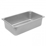 Jacob's Pride® Super Pan V® Stainless Steel Steam Table Food Pan Full Size 6" Deep