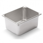 Jacob's Pride® Super Pan V® Stainless Steel Steam Table Food Pan Half Size 6" Deep