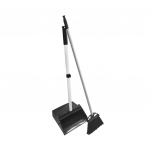 GCP® Heavy-Duty Lobby Dustpan with Wheels and Lobby Broom
