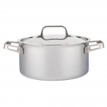 Meyer 5.1L ProClad 5-Ply Aluminum Core Stainless Steel Dutch Oven with Cover
