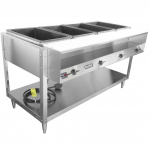 Servewell® Stainless Steel 700W 4-Well Hot-Food Table 120V