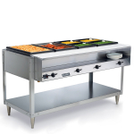Servewell® Stainless Steel 700W 4-Well Hot-Food Table 208~240V/1Ph