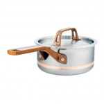 Meyer 2L CopperClad 5-Ply Copper Core Stainless Steel Saucepan with Lid