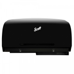 Scott® Pro Jumbo Roll Coreless Toilet Paper Dispenser Double Roll Black