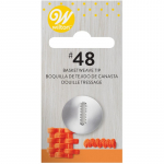 Wilton Stainless Steel Piping Tip Basketweave 7⁄16"