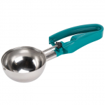 Jacob's Pride® #5 Teal 6oz Disher with Squeeze Handle