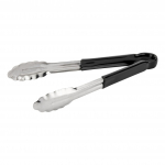 Brown One-Piece 9" Tongs Black