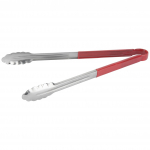 Brown One-Piece 16" Tongs Red