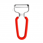 Browne Dual-Serrated Blade Y-Peeler Red
