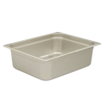Stainless Steel Steam Table Insert Pan Half Size 4" Deep