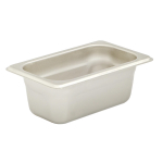 Stainless Steel Steam Table Insert Pan Ninth Size 2½" Deep