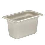 Stainless Steel Steam Table Insert Pan Ninth Size 4" Deep
