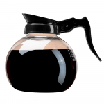 Curtis® Crystalline™ Glass Coffee Decanter Black Handle
