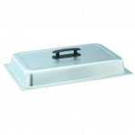 Vollrath® Full-Size Solid Dome Cover with Black Handle