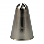 Ateco #845 Closed Star 7⁄16" Stainless Steel Piping Tip