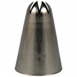 Ateco #847 Closed Star 9⁄16" Stainless Steel Piping Tip
