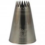 Ateco #868 French Star ⅝" Stainless Steel Piping Tip