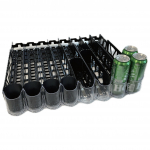 Visi-FAST® Shelf Pusher Bottle Glides 12/16oz 8-Wide