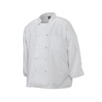 Chef Revival® Basic Double Breasted White Chef's Jacket Small