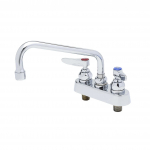 T&S Brass Faucet 4" c/c Deck Mount w/8" Swing Spout