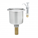 T&S Brass Dipper 5⁄16" Well Faucet w/0.5gpm Flow Regulator
