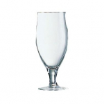 Arcoroc Cervoise 12½oz Footed Beer Glass