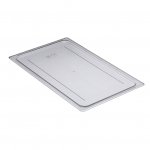 Cambro Camwear® Clear Polycarbonate Food Pan Lid Full Size Flat