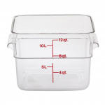 Cambro Camsquares® Clear 12 Quart Food Storage Container