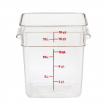 Cambro Camsquares® Clear 18 Quart Food Storage Container