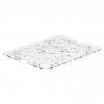 Cambro Camwear® Clear False Bottom Half Size