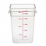 Cambro Camsquares® Clear 22 Quart Food Storage Container