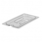 Cambro Camwear® Clear Polycarbonate Food Pan Lid Third Size Notched