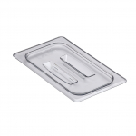 Cambro Camwear® Clear Polycarbonate Food Pan Lid Fourth Size Solid