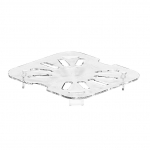 Cambro Camwear® Clear False Bottom Sixth Size
