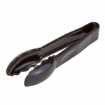Cambro Lugano® Tongs 6" Scalloped Black