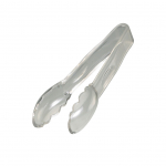 Cambro Lugano® Tongs 6" Scalloped Clear
