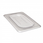 Cambro Camwear® Clear Polycarbonate Food Pan Lid Ninth Size Flat