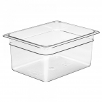 Cambro Camwear® Clear Food Pan Half Size 6" Deep