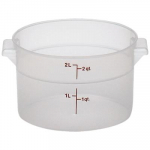 Cambro Translucent Round 2 Quart Food Storage Container