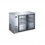 EFI Classic Chill Series Stainless Steel 48¾" Back Bar Cooler with Swing Doors