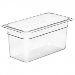 Cambro Camwear® Clear Food Pan Third Size 6" Deep