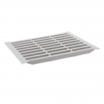 Cambro® Camshelving 18" × 12" Vented Shelf Plate Speckled Gray