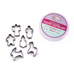 Winco Holiday Cookie Cutter Set