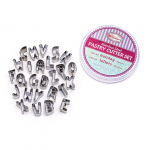 Winco Letters Cookie Cutter Set
