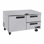 EFI Versa Chill 60" Undercounter Cooler Solid Door and 2 Drawers