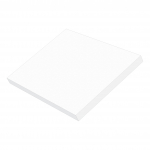 Custom Cut 15" × 20" × 1" Polyethylene Cutting Board White