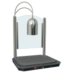 Hatco Small Rectangular Decorative Carving Station with Bright Nickel Finish